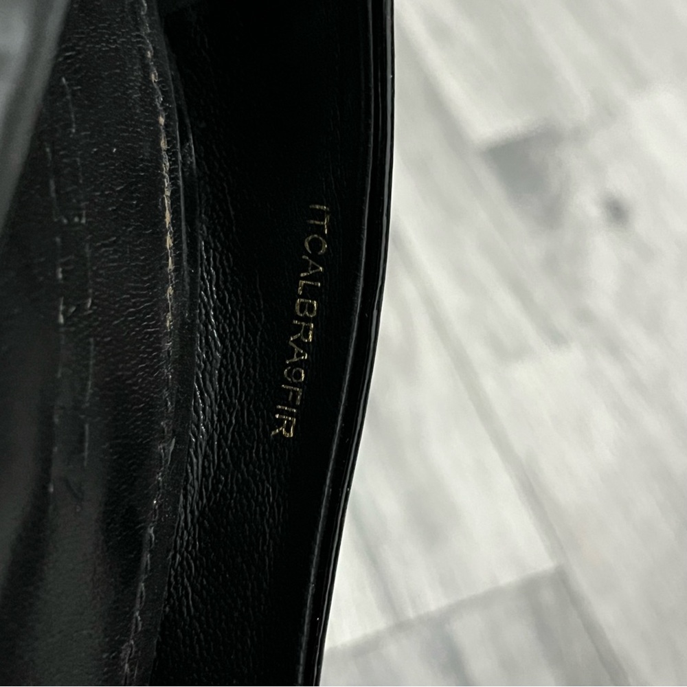 Burberry Black Patent Leather Platform Pumps - Picture 7 of 9